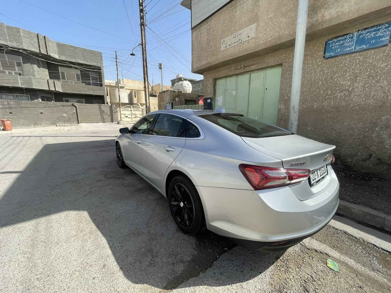 السلام عليكم ماليبو 2022 LT 1500 تيربو
حادث قطعه واحده فقط بنيد شطح ومبدل نفس اللون ماواصل للمكينه
ولا الراديتر يعني بلادي مالتها ولا دواخل ولا لغود فقط شطح وصور الحادث موجوده 
باقي السياره كفاله من كشر وكير ومكينه
والسياره نضيفه مابيها چيك مشتغل 
مواصفات معروفه تبرين قطعتين 
كامره شاشه ماشيه 62 ميل مابيها اي نواقص
رقم اربيل بأسمي السعر 135 بيها مجال بسيط 
العنوان شهداء البياع ***********
