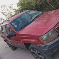 جيب شيروكي البيع موديل 2004 محرك 40000 كهرابيات كامله تخم تاير ناقصه د...