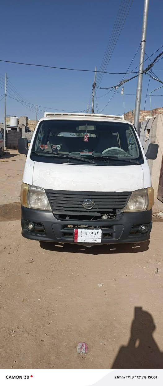 السلام عليكم نيسان 2007 كير واكسل ومكينه تبريد🥶 محور ونجي 17خير من الله المكينه 2400 مكينه بيه بطل واكف شغاله دواخل نضيفه به مشط تعبان والدينمو ينراد يتبدل حجمه ازغير ستين السياره احله من الصوره بيه رقم صاصي واحد مشوه راعيه يمي 62 وبيه مجال اشويه*********** كربلاء
