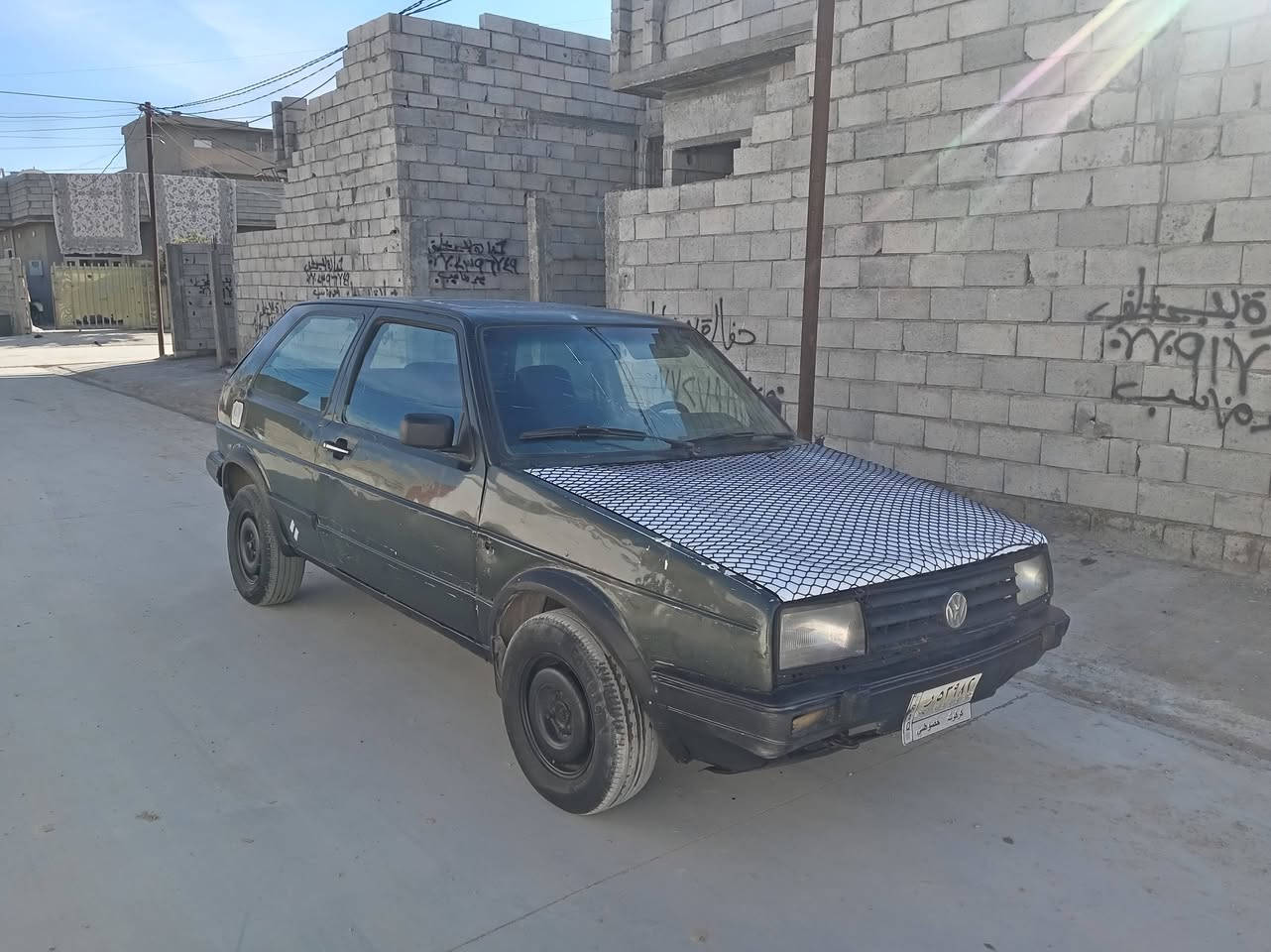 كولف للبيع شرط تحويل موديل =1991 سنويه منتهيه 2018  سعر15 بي مجال.
***********
*********** 🖤🖤
