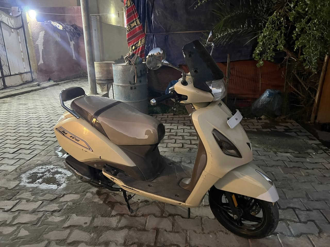 دراجه  TVSنظيفه للبيع  ***********
