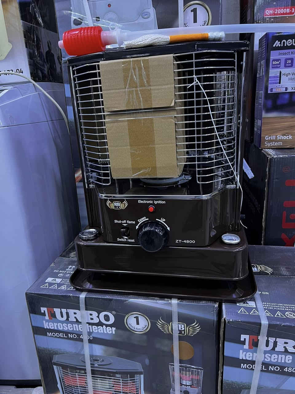 صوبه نفطيه جديد غير مستعمل
الى معرض بركات الحسين 
السعر. 85. الف فقط 
كربلاء. الحر.  نهايت البوبيات. مقابيل اساله المي 
***********
***********
