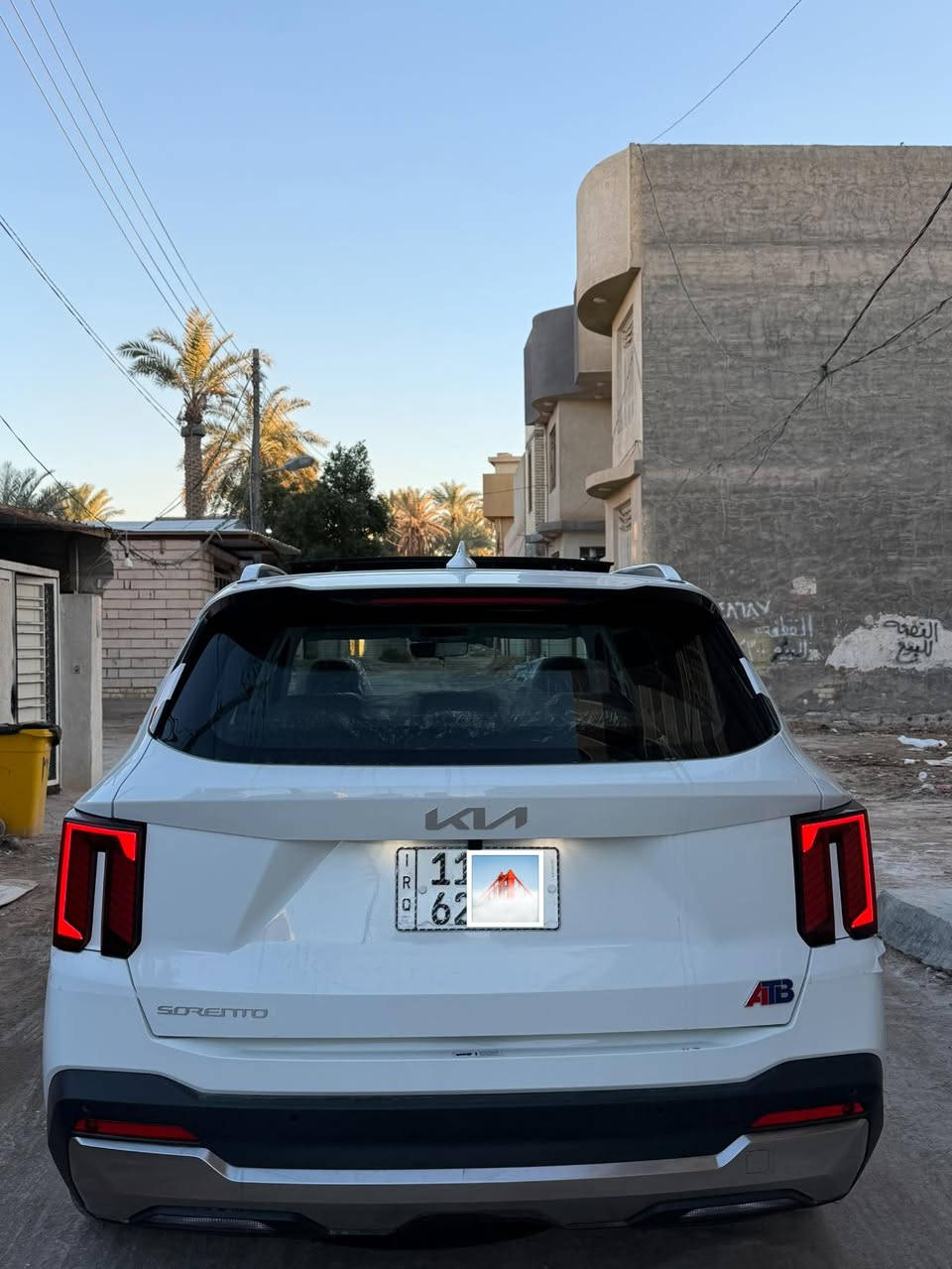 سورنتو 2025 للبيع فقط
رقم بغداد بسمي مكفوله كفاله عامه من كلشي 
محرك ٦ سلندر وبنراما ويل مقاس 20 
٧ اراكب ٣ قطع تبريد 
كير ماوس كامره خلفيه 
مواصفات معروفه 
سعر 335 وبيه مجال 
مكانه كربلاء 
***********
