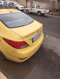 يا الله السلام عليكم سيارة اكسنت صفرة 2016للبيع لونها الاصلي رصاصي  مح...