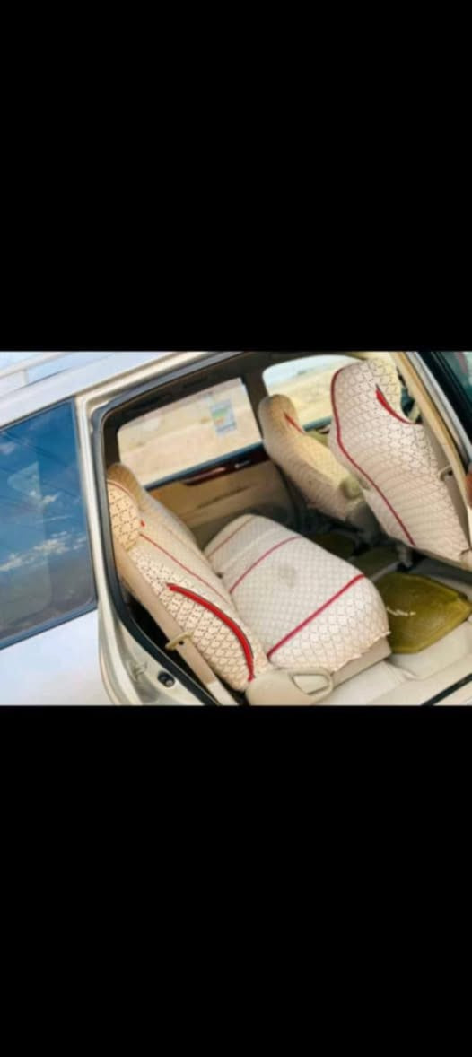 السلام عليكم 
ابسم للبيع مكفوله من الضربه والكص والعيب الشرعي جاهزه كير ومكينه وحداديه موديل ٢٠٠٢ كل شغال تبريد ثلاث قطع تخم تايرات جديد تحكم مري  الكهربائيات كلها شغاله السياره بسمي تحويل مباشر السعر ١٢٠ ورقه  المكان  بالشطره للإستفسار الاتصال على الرقم ***********
