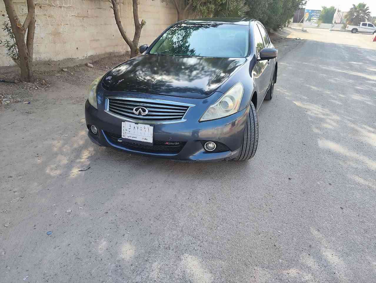 للبيع سيارة انفنتي جي ٣٧
السيارة موديل ١٣جاهزة للاستخدام بيها ملاحظات وترتيبات شوي 

مسويلها ادامه نوزلات بلكات مجاول 

مكينه وكير مكفولات 

السياره هزه جديده وسنويه ب اسمي تحويل شوكت مايعجبك 

الصور طالع بيها رقم قديم اخذتهن قبل لا احولها 

السيارة حادثها  خلفي  خفيف سعرها ٧٥وبيها مجال بسيط 

***********
