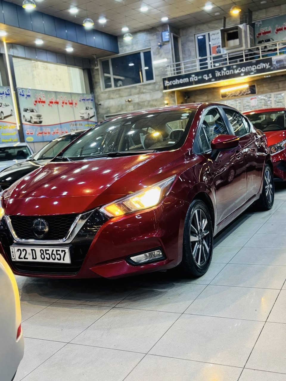 نيسان فرسا 
السعر : 117 بي مجال قليل 

موديل 2021

مواصفات   SV

بصمه 

رادار أمامي

رادار جانبي

رادار خلفي

تشغيل عن بعد 

شاشه كبيره

كامره دوار

ارباك بس بردة طاك

الضرر: جاملغ و باب و نص بولند صبغ 

صور حدث عل منشور موجود

بدون دواخل شرط

حجر كزوز شرط 

 مكان اربيل معرض: ابراهيم نامق

التواصل عل واتساب 

***********

***********
