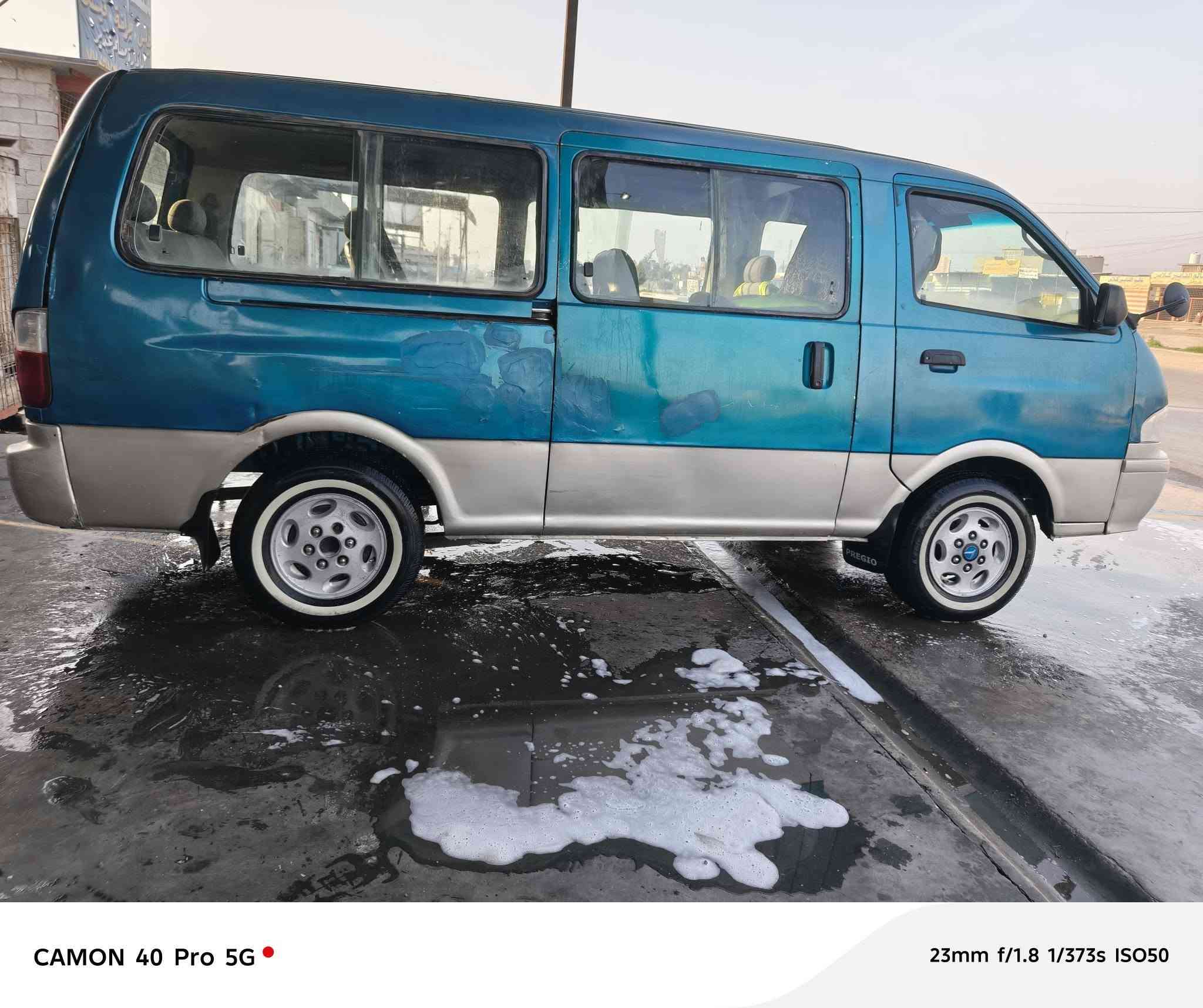 السلام عليكم ابريجو موديل 96 سياره جديده ماكينه وجير واكسنت وتخم تاير وحداديهت شواصي اربعه مقفولات مقفول السياره للضربه والقص مكان بغداد تحويل مباشر السعر 60 رقم الهاتف‏‪***********‬‏
