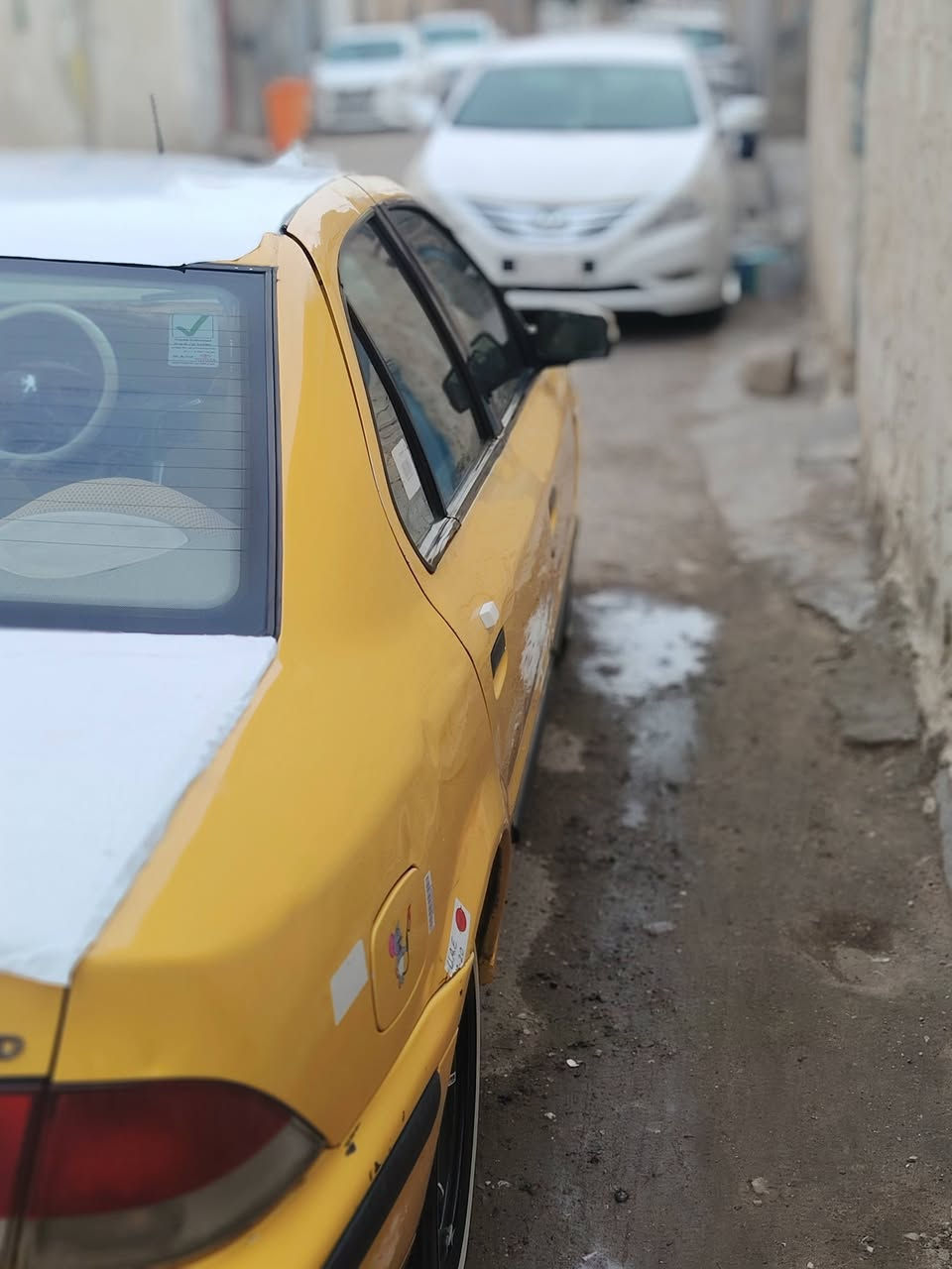 سلام عليكم خوان سمند مديل 2011   رقم جديد سياره مصفره هيه وغرامات وهسه كامله بس تحويل لعنوان لبصره الجمهوريه سعره 31  بيه مجال قليل رقمي ***********
