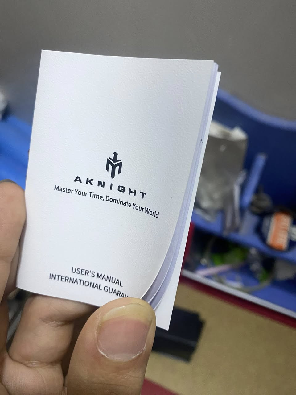 ساعة ماركة AKNIGHT مع كارت ضمان سناتر شغالة بسعر جدا مناسب للمهتم خاص


**إذا كنت صاحب هذا الإعلان وتريد حذفه لأي سبب، رجاءا أرسل رسالة إلى الدعم الفني**