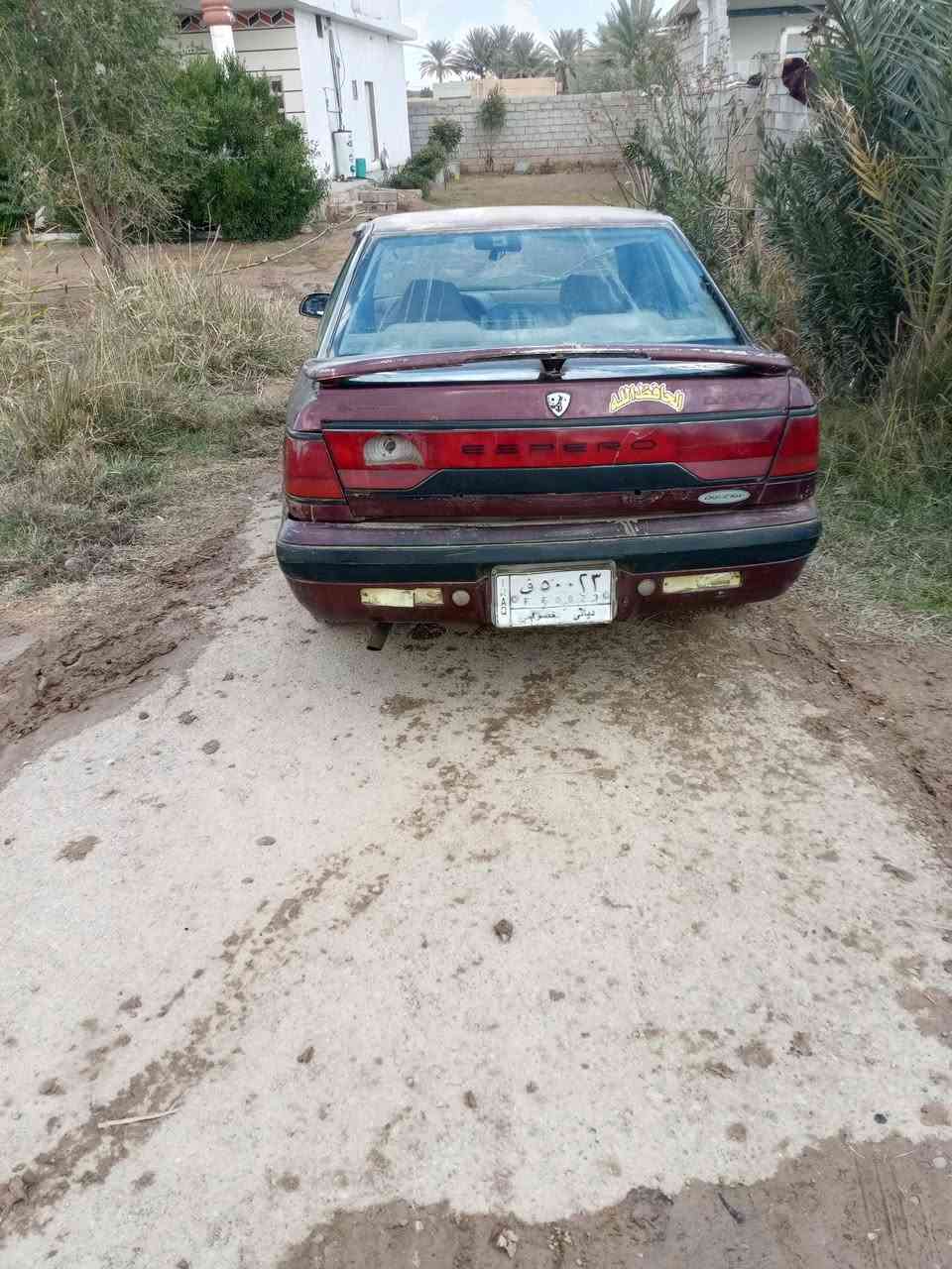 السلام عليكم سياره البيع اسبرو رقم ديالى طرف ثالث سعر 13
***********
