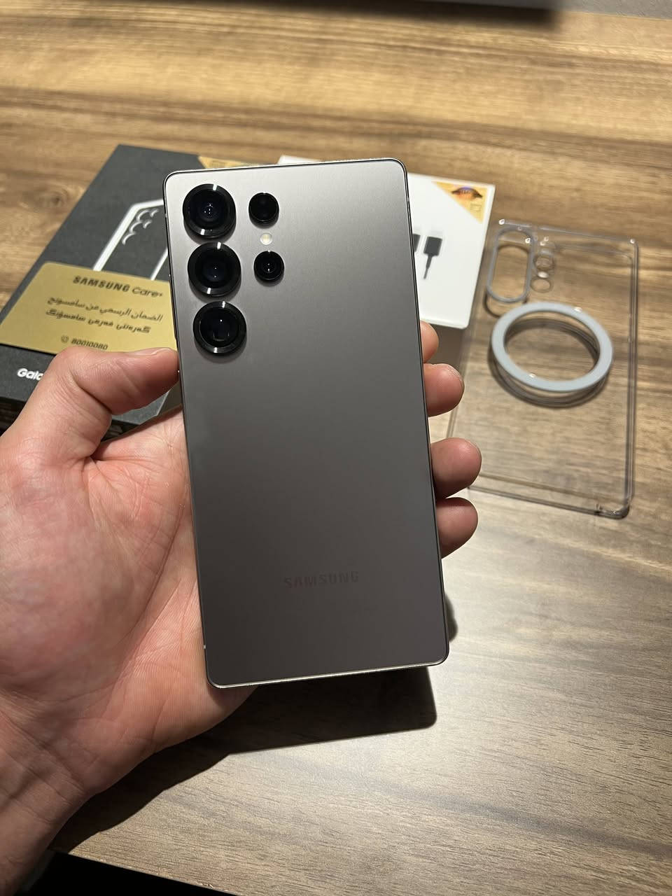 S25 ultra للبيع
Grayذاكرة 1تيرا لون 

 الجهاز نظيف جدا  ومحافظ عليه وبعده بلضمان

ويا شاحنته الاصليه والكيبل مالته ممستخدمه بعده بلباكيت وويا  كفر اصلي وبي لاصق شاشه اصلي

السعر مليون ونص 

1,500,000 قفل

للاستفسار ***********
