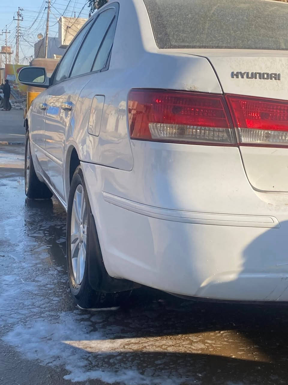 سلام عليكم سوناتا للبيع ٩ خليجي مكينه ٢٠٠٠ دوش كير مكينه مكفول رقم بابل جديد بسمي تحويل ثاني يوم هزه جديده سنويه لل ٣١  رقم مميز 
مكفوله من الحادث بيهه صبغ جاملغ ايمن ونص بنيد بس رش 
طخه مال دراجه  بيهه بارد قليل ينشاف بلعين
السعر 118
وترهم أقساط همه شرط يكون موضف 
مكاني مدينة الصدر واتساب ***********
   ملاحظة لاتسئلني شبيها كلشي كاتبلك
