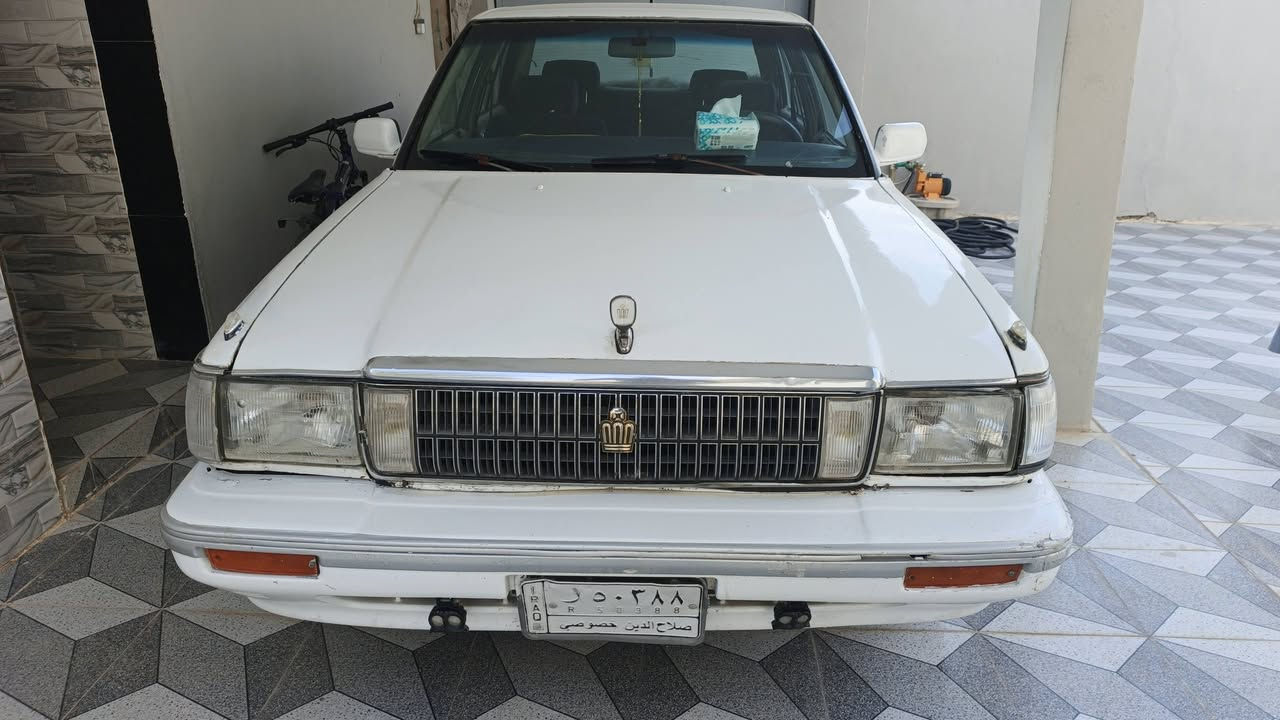 سيدان موديل 1991
رقم (خصوصي صلاح الدين) 
كهربأئيات شغاله✅ 
كير اوتوماتيك🚗 
سكليتر كهربأئي وثلاجه شرط✅ 
كير ومحرك شرط✅
دواخل ودشبول نضيف✅
 مسطبه مال دشبول VIP✅ 
تايرات نضيف ويل كبات كامله✅ 
السعر (48)ورقه وبيها مجال✅ 
  للاستفسار الاتصال علا الرقم
(***********) والخاص مفتوح ✅
