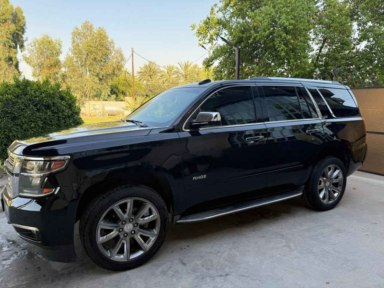 تاهو موديل ٢٠١٦
لون اسود
رقم سليمانية
خليجي وكالة المنصور
كامل مواصفات Ltz 
بدون قطرة صبغ
مغلفة ppf  بالكامل
بدون اي نقص وكلشي بلادي
ماشية ١٠٠ الف كلم
السعر ٣٣٨٠٠ $
مكان السيارة بغداد
للاستفسار الاتصال على الرقم

‭***********‬
***********
