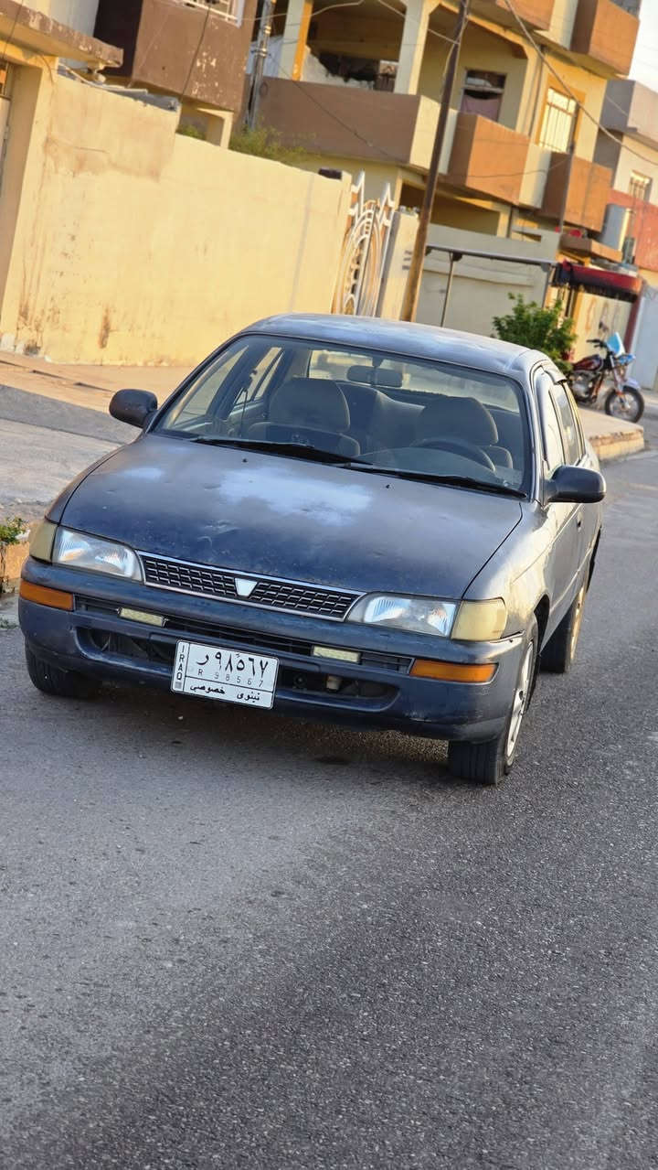 كورلا موديل 1993 
رقم الماني نينوى 
محرك لاصرف ولا نفخ 16
السياره كدام العين ابيع السيارة على ماهيه عليه
طخم تايات جديد
شاشه كامره خلفيه
مابيها ضرر حادث + مابيها دواخل 
الكشر كدام العين 
السيارة باسمي 
السعر 43 بيها مجال بسيط
***********
***********
غير متواجد ع الفيس اتصل ونتفاهم
