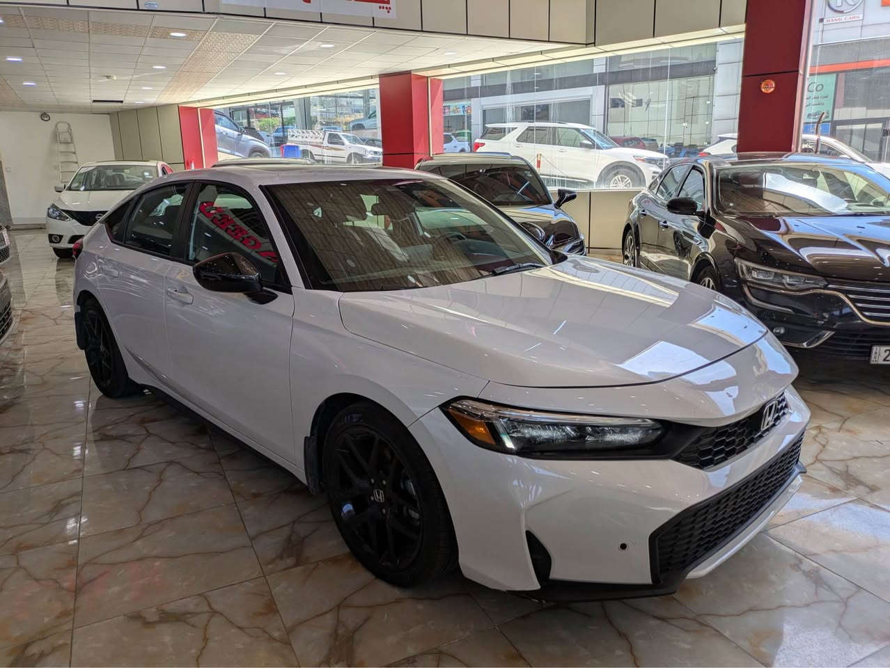 Honda civic hybrid
للبيع هوندا سفيك هايبريد 
موديل ٢٠٢٥ 
موصفات سبورت 
ماشية ١٠ الف ميل فقط
سلايد 
رادار 
سترن و كشن هيتر 
بيها بولند و جاملغ صبغ بدون دواخل 
بدون ارباك بشرط 
سعر ١٥٣ $ و بيها مجال بسيط 
شرط ترقيم 
مكان دهوك
للأستفسار : *********** دهوك, العراق
