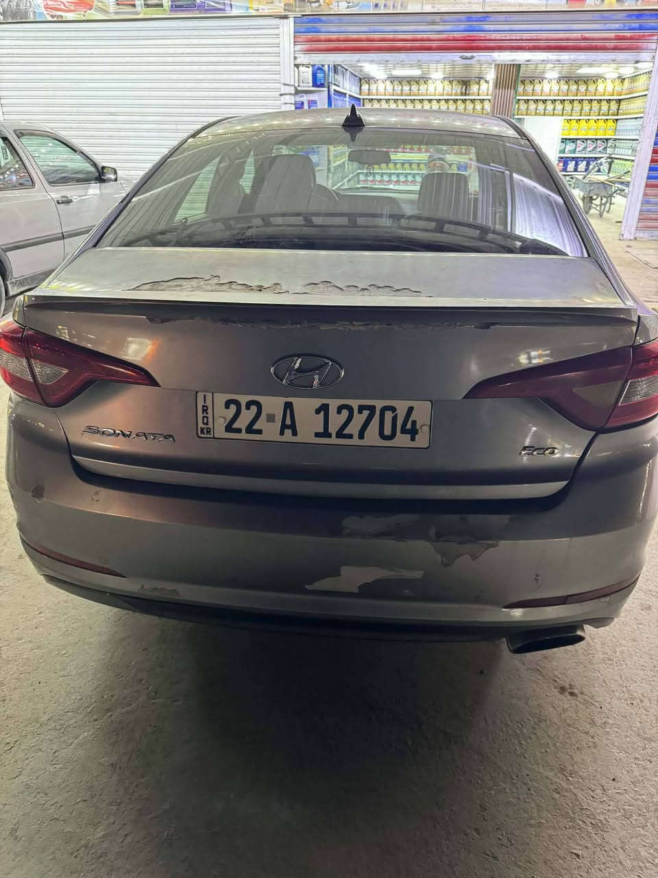 على بركة الله من رخصة الادمن سوناته للبيع موديل 16وارد امريكي حأدث جاملغ صبغ مع نصف با ب مكان السياره بغداد سونار السياره موجوده مكينه وكبر مكفولات رقم الهاتف ***********
