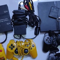 Ps2 slim • بلاي ستيشن 2 • جهاز العاب • بلاي ستيشن مهكر • يد بلاي ستيشن...
