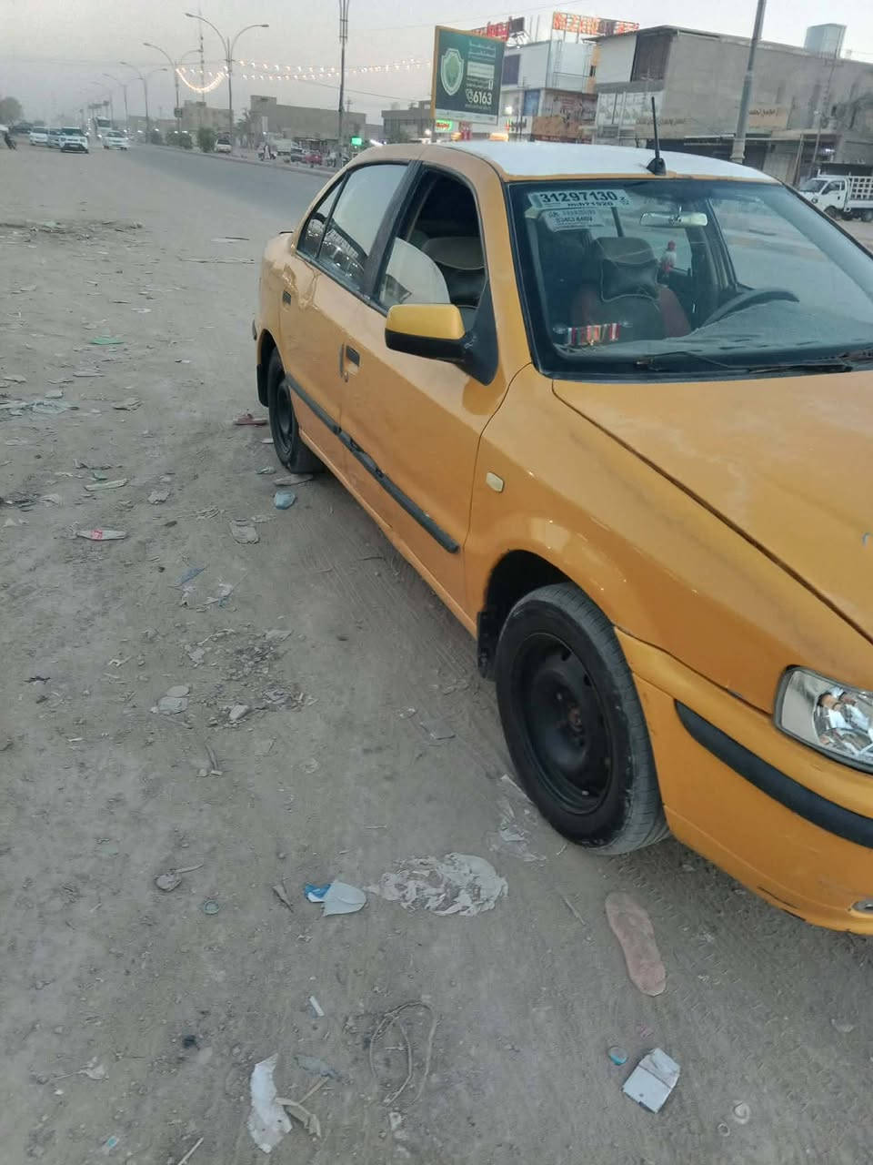 السلام عليكم للبيع سياره سمند 2013 گير ومكينه خير من الله تبريد ثلج 🥶 حداديه تخم تاير كله جديد وبيه طخه ب باب الصدر  وراجعه بارد والباقي كفاله مكاني بابل طهمازيه قرب مركز سيف سعد (((((((((((((((((مكلف بل نشرر ))))))))))))))))))) للاستفسار ((‏‪‪***********‬‬‏)).////السعر 31 وبيه مجال ////
