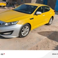 كيه اوبتيمه خليجي مديل 14 مكفوله من الضربه والعيب الشرعي محرك 2400 كير...