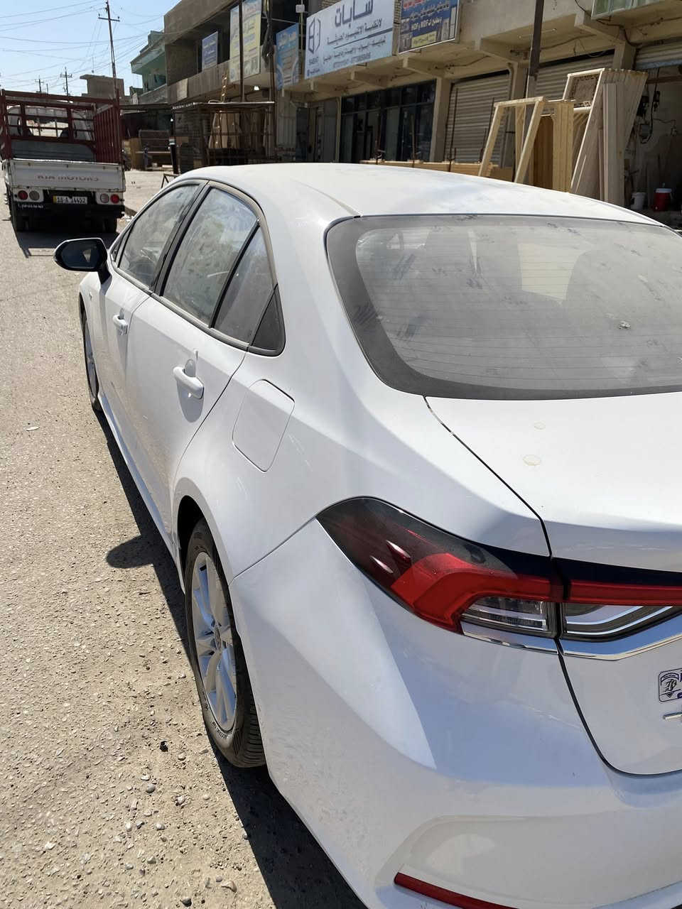 كورلا هايبرد
الموديل : 2025 

عداد المسافه 20 الف كيلو 

الرقم : بابل بسمي 

السياره : مكفوله  

المواصفات : 

*داخل اسود 

* محرك : 1800 هايبرد

* بصمه + بصمه ابواب 

* فتحة سقف

* تبريد قطعتين 

* ردارات 

* شاشة + كاميره + كاربلي 

* 3 انظمه قياده

* اوتوهولد

* سايد بريك بصمه 

* فول تحكم ستيرن

سبايدر خلفي

السعر 158 وبيها مجال حك الجيه 

مكان بابل
رقم الهاتف ***********
