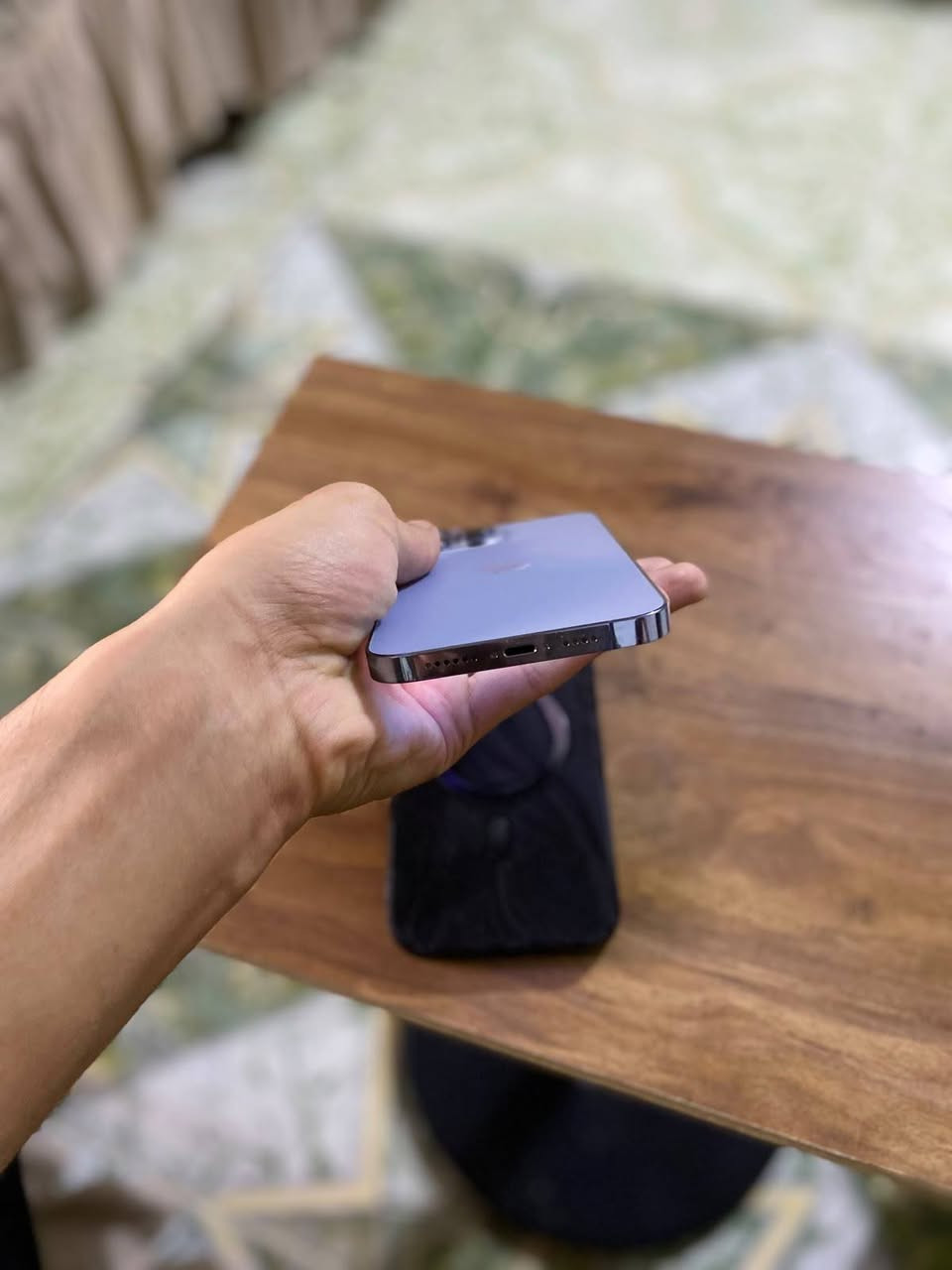 يفون 13برو ماكس
ذاكرته 512 بطاريته 77 مبايل مكفول كفاله عامه
عدا فطر بشاشه جهاز نضيف سعر 575 وبي مجال بسيط 
مكاني بغداد حي اور للستفسار اتصال 
***********
