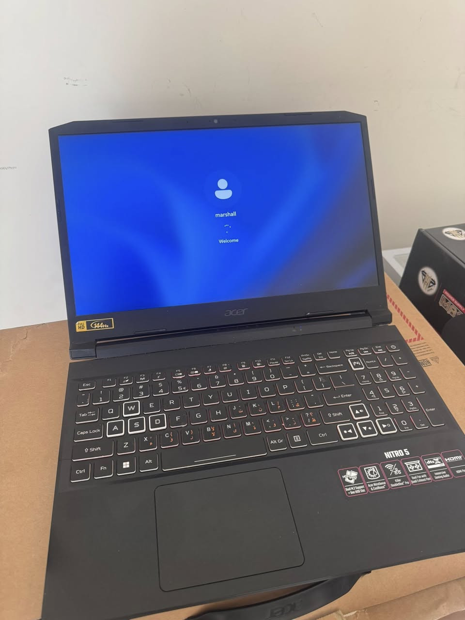 Acer nitro
3060
Ram 16 gb
I5 11400f
الشاشة 144hz 
اللابتوب كلش نضيفة شوفت عينكم 

950 الف 

اي استفسار خاص 
***********
واتساب او اتصال
