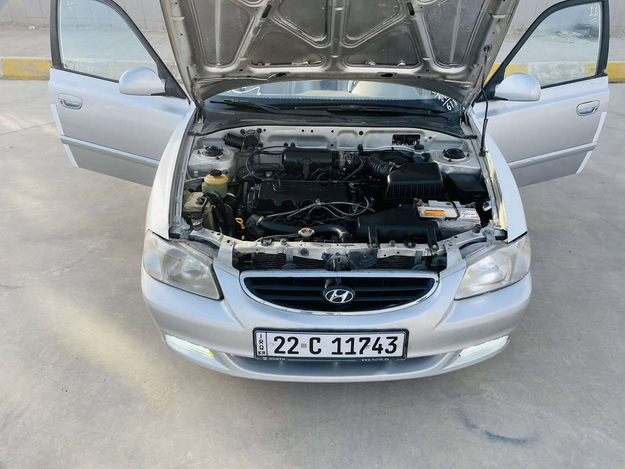 ماشاءالله تبارك الله
***********
هوندا فيرنا 2009
گير/ عادي
سياره ماشاءالله نصيف
تاخم تايرات جديد
‎رقم جديد اربيل 
 abs __
سوكان باور 
داخل و خارج كلش نضيف بيلاد.  
قفل مركزي كونترول/
بدون ضربة او دعم 
***********
مكاني كركوك
