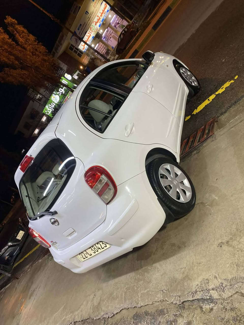 السعر 92بيها مجال سلام عليكم ورحمه الله وبركاته للبيع نيسان ميكرا 2016ماشيه 133سياره كير ومحرك شرط ضررها داير خلف صبغ بدون معجون وبيا بارد باب سايق كوبون بانزين بيها سياره جاهزه ما يعوزا ربع مصرف ما تحتاج غير ستر الله العنوان حي الحدباء ***********
