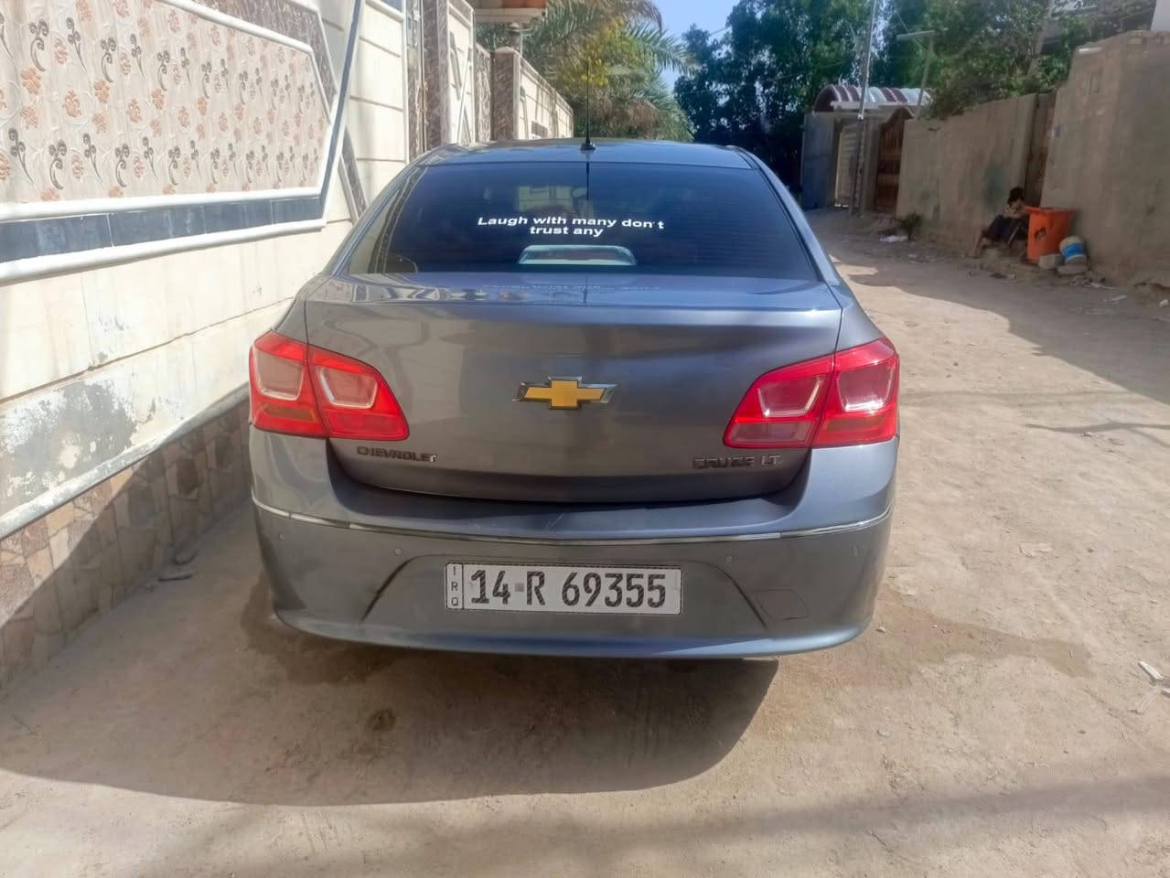 شوفرليه كروز ١٦LT  خليجي  الشركة العامة كفالة عدا طخة موضحة بالصور  سيارة جاهزة لاتصال *********** وبخدمة الطيبين البصرة, العراق
