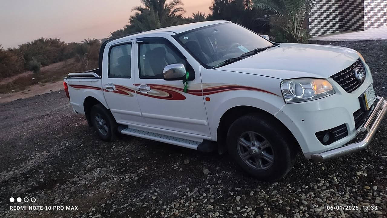 سلام عليكم للبيع كريت ويل 2018
داخل رصاصي 
كفاله عامه رقم قادسيه سنويه جديده 
سياره جاهزه من كلشي تحكم ستيرن 
تخم تاير جديد 
حداديه جديده 
 كير.  مكينه شرط مكفولات من كلشي 
سياره جاهزه مالت جناي 
كهربائيات كله شغاله 
تبريد ثلج 
مكاني الديوانية الحمزه الشرقي 

سعر 95وبيه مجال  
***********
***********
