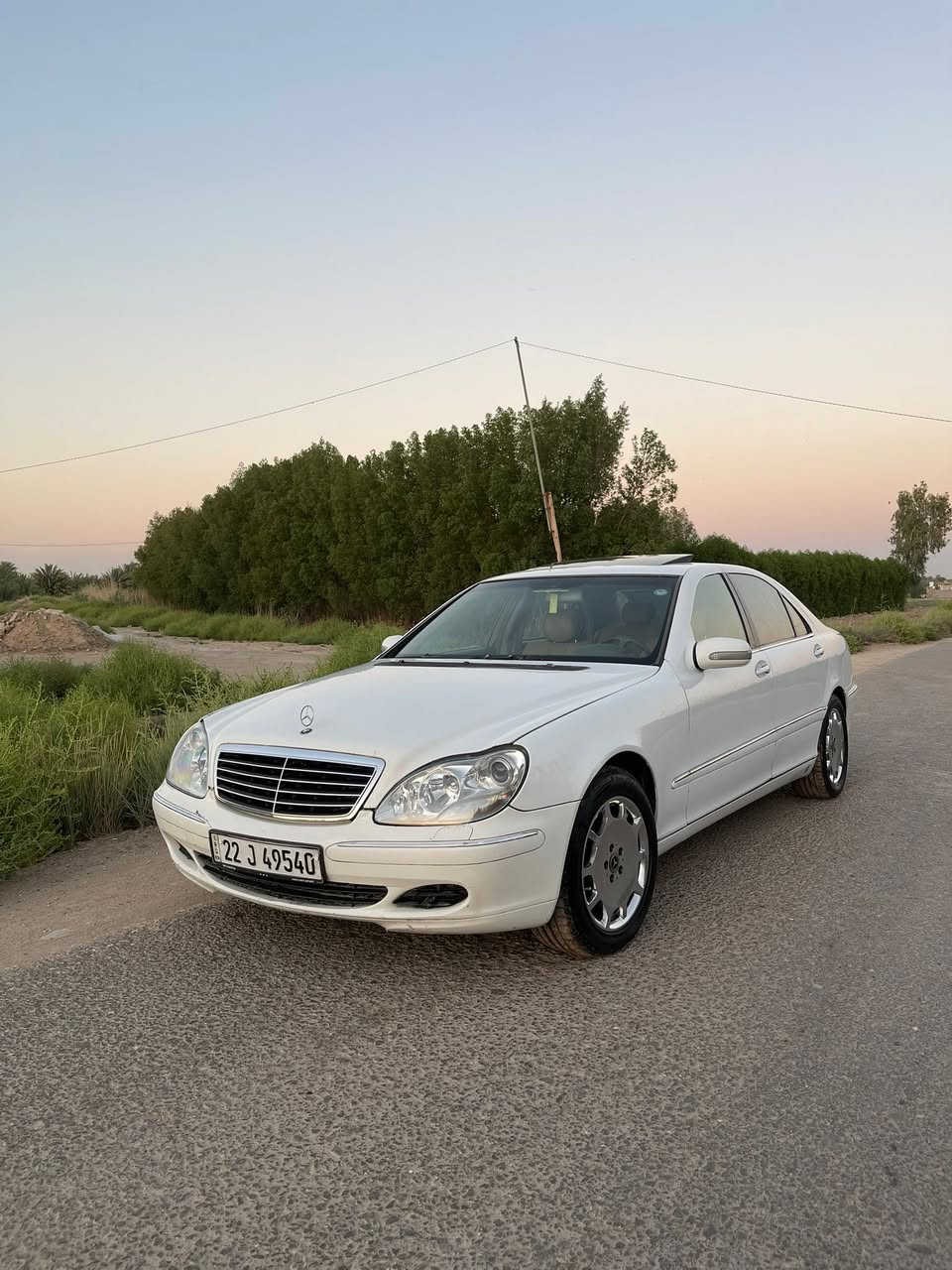 مارسيدس غواصه S500    (8سلندر اصل)
موديل 2002 
رئاسي باب طويل 
رقم أربيل نكليزي دولي
فول مواصفات مفوله للاخير
تحكمات ستيرن كشنات كهرباء
فتحه سقف 
ويل ستيل كروم 
مكينه وكير بشرط
حداديه جديده 
تخم تاير جديد

*السياره بيه اماكن صبغ اثر شخوط (بدون حادث)

سعر 110$ 

مكان السياره بابل-قضاء القاسم
***********
