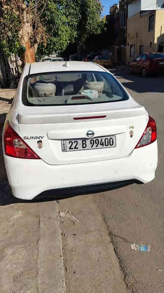 السلام عليكم للبيع نيسان سني هندي موديل 2024 ماشيه 18 ألف كيلو مكفوله كفاله عامه من الصبغ والبارد والشخوط بيه ضمان 5 سنوات من الشركه السعر 130 وبيه مجال مكاني بغداد الاعظميه رقم تليفون ***********
