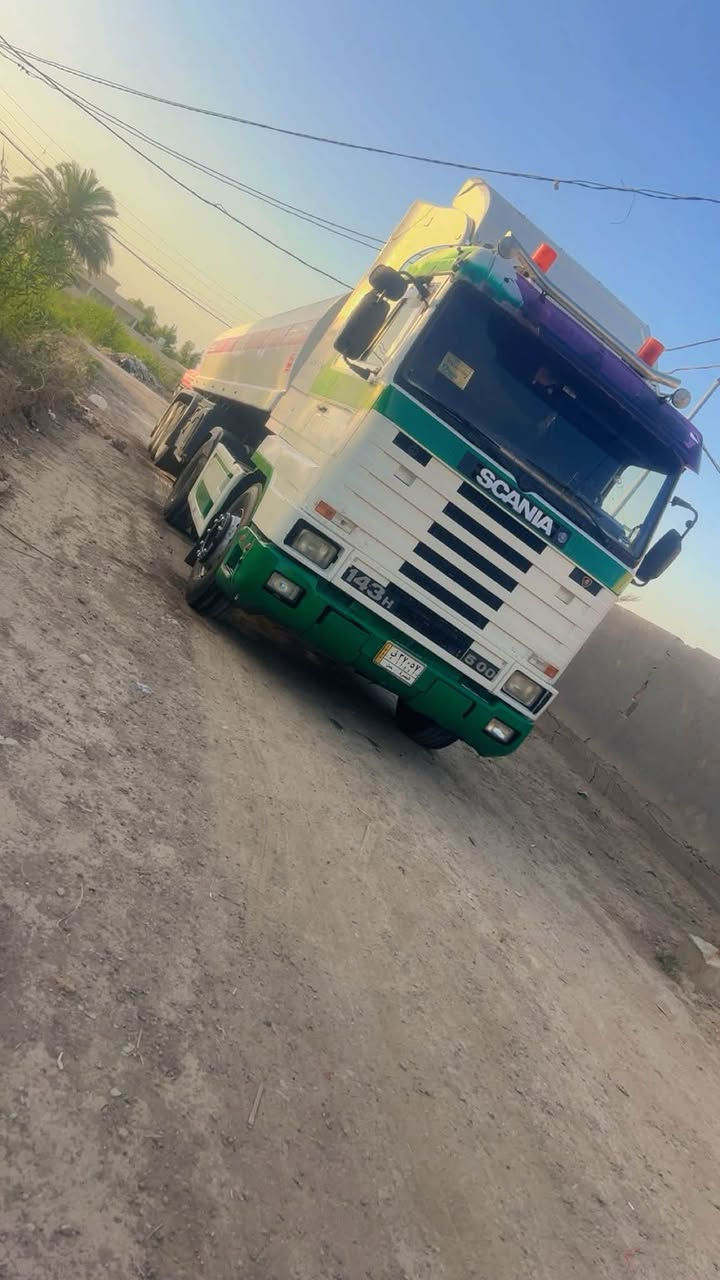 سكانيه للبيع سنويه جديده بسمي مكينه 500 كهربائي كير ٣/٣ اكسن بومه تخم تاير جي بي اس طوناج جديد ***********
