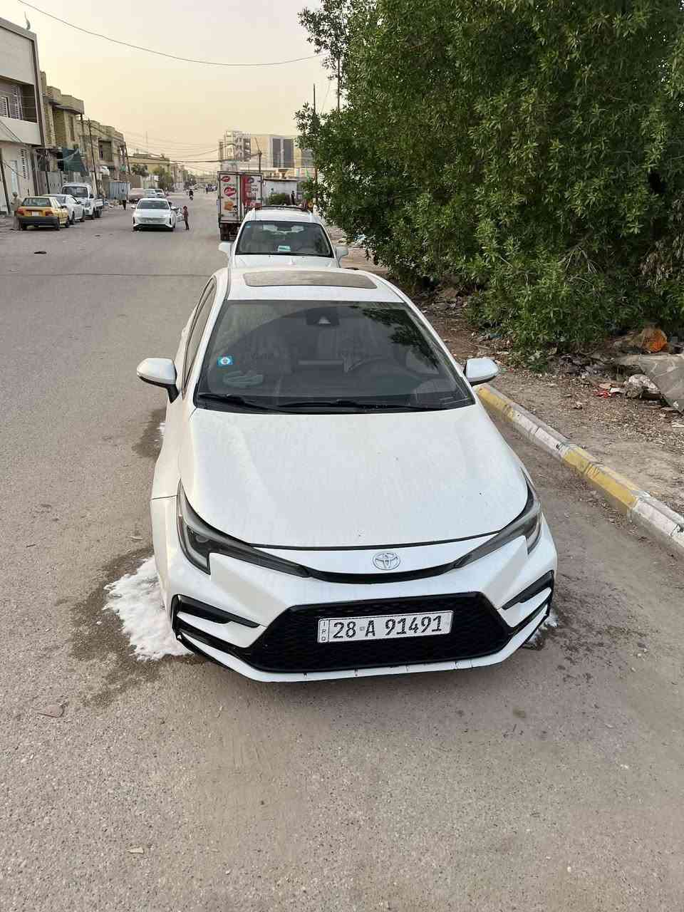 سلام عليكم
كورلا مديل 2023 امريكي
فول موصفات فئات SE دواخل لونين
فتحه بصمه ترحيب رادار سياقه ذاتيه وهواي موصافت بعد ماشيه 60الف 
حادثها جاملغ مبدل وبنيد صبغ فقط
رقم معوقين انكليزي سياره جاهزه وجديده مكان ناصريه مركز السعر 138
***********
