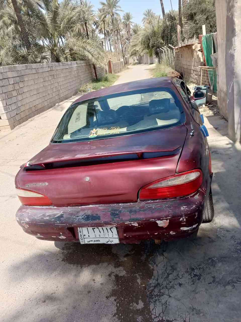 سلام عليكم لبيع سياره كريدوس موديل 1996سياره جاهزه كير محرك مكفول منضومه تبريد كامله بس غاز صدر جديد سنويه 2028مكان ديالى بعقوبه تقاطع القدس  سعر 26وبيه مجال لستفسار ***********
