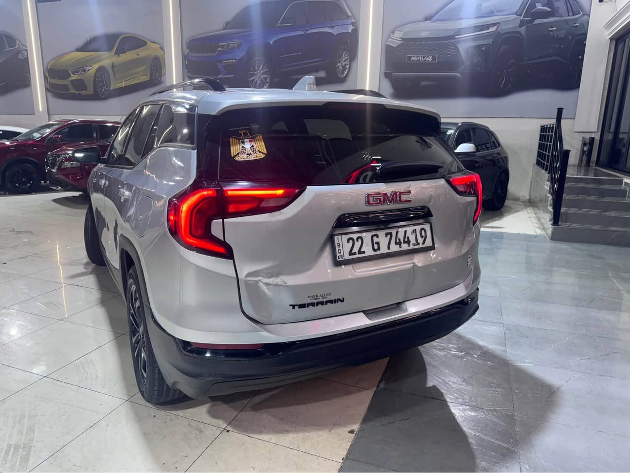 Gmc terrain 2021
سعر بلاشش ١٢٩$🔥 قفل
***********
***********

مواسفات فوول SLE
رادارات ٣٦٠ درجة
بصمة 
تشغيل عن بعد
تحكمات ستيرن
شاشة 
كامره
تحكمات ستيرن
وياله ١٩
❌ضرر بجم سليم بابين يمين و جاملغين خلفي صبغ
أرباكات  سليم و اصلي ما طاك 💯/💯
موجودة 📍اربيل معرض S.B cars
مرقمة اربيل بسمي تحويل و الوكالة نفس اليوم 

0750 333 87 83
0772 488 30 72 أربيل, العراق

