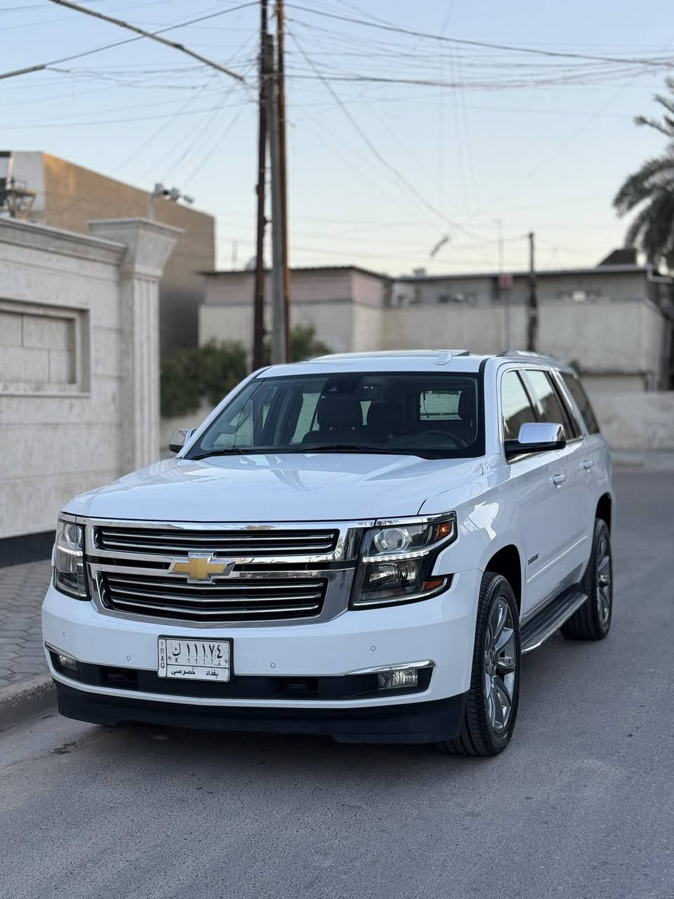 السلام عليكم
تاهو ltz وكالة المنصور خليجي ماشية 135.000كيلو متر حقيقي 
موصفاتها معروفه فول الفول داخل قرميدي ادامة كاملة تخم تاير جديد صدر جديد خلفي امامي كامله و المكينه على وضع الشركة 
بيها شبر صبغ بالحاملغ الامامي الايمن  المكان بغداد الكرخ 
الحارثية 
***********
