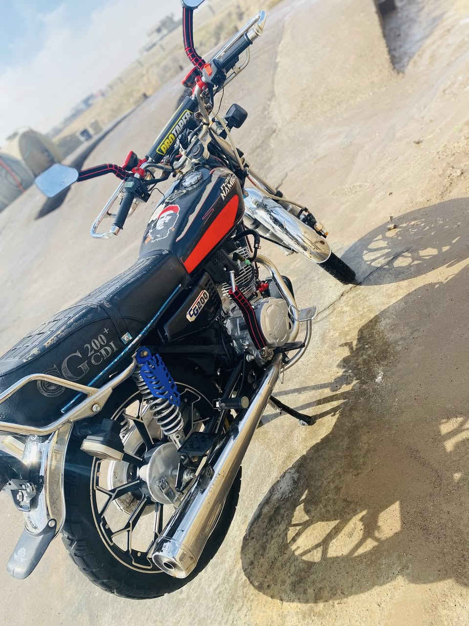 موطور نامي برو 2024 نضيف شرط ما مفتوح وكلشي شغال بي 
السعر  650 وبي مجال 
***********
