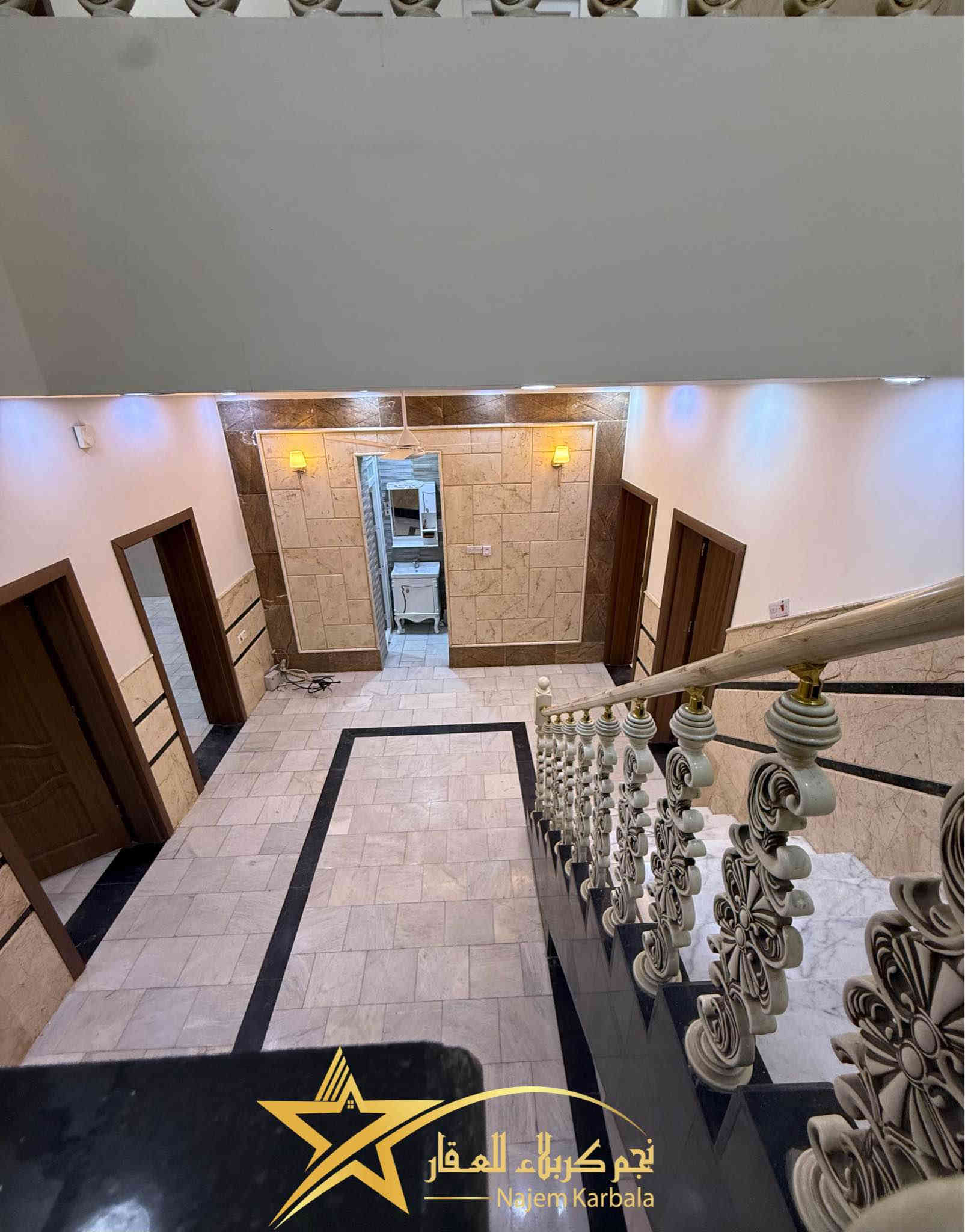 🥳#عرض_حصري_ومناسب_جدا 
🏠#بيت_للبيع_في_حي_التعاون📍(مساحة ٢٠٠متر)#طابوصرف واجهه ١٠متر  #طابقين #بناء_حديث سنة ٢٠٢٠ مسلح 🧱 ✅ داخل  بورسلين مرمر ديكورات نقوش مغربية #عرض_الشارع ٢٠متر تجاري 
#الطابق_الاول: غرف نوم عدد ٢ مطبخ صالة استقبال صحيات عدد ٣ 🔰
#الطابق_الثاني :٣ غرف نوم  صالة صحيات 
#يحتوي_الدار_على مطبخ كاونتر سبالت 
#الموقع:مقابل بانزين خانة الوزني المكمل لشارع سيد الاسعار  فرع مطعم النافورة📍تبعد عن الامام الحسين (ع) ٣كم 📍 السعر ٦١٠ مليون 💵
طابوصرف يبعد عن الامام (ع) ١٠دقائق 
➖➖➖➖➖➖➖➖➖➖➖➖➖➖
📲للاستفسار مراسلتا على صفحتنا الخاصة📩
‏https://m.facebook.com/najmkarbala92/
‏‎او الاتصال بالارقام التالية
 ☎️***********
 ☎️***********
اوزيارتنا في مكتب نجم كربلاء للعقار/الاسكان
مقابل معرض اثاث قصر الفخامة قرب جسرسيف سعد‬
🏘عندك اي عقار حاب تعرضة للبيع 
‏👀🔍ادور على عقار للشراء
‏🎊صارت سهلة كل ما عليك بس ادخل ال صفحتنة على رسائل الصفحة او الاتصال بالرقم الموجود🎊
🏝املين ان تجدو كل ما يناسبكم🏝
#نجم_كربلاء_للعقار📌 كربلاء
