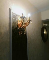 ثريات • ميز طعام • ميز مكتبه ٣ قطع