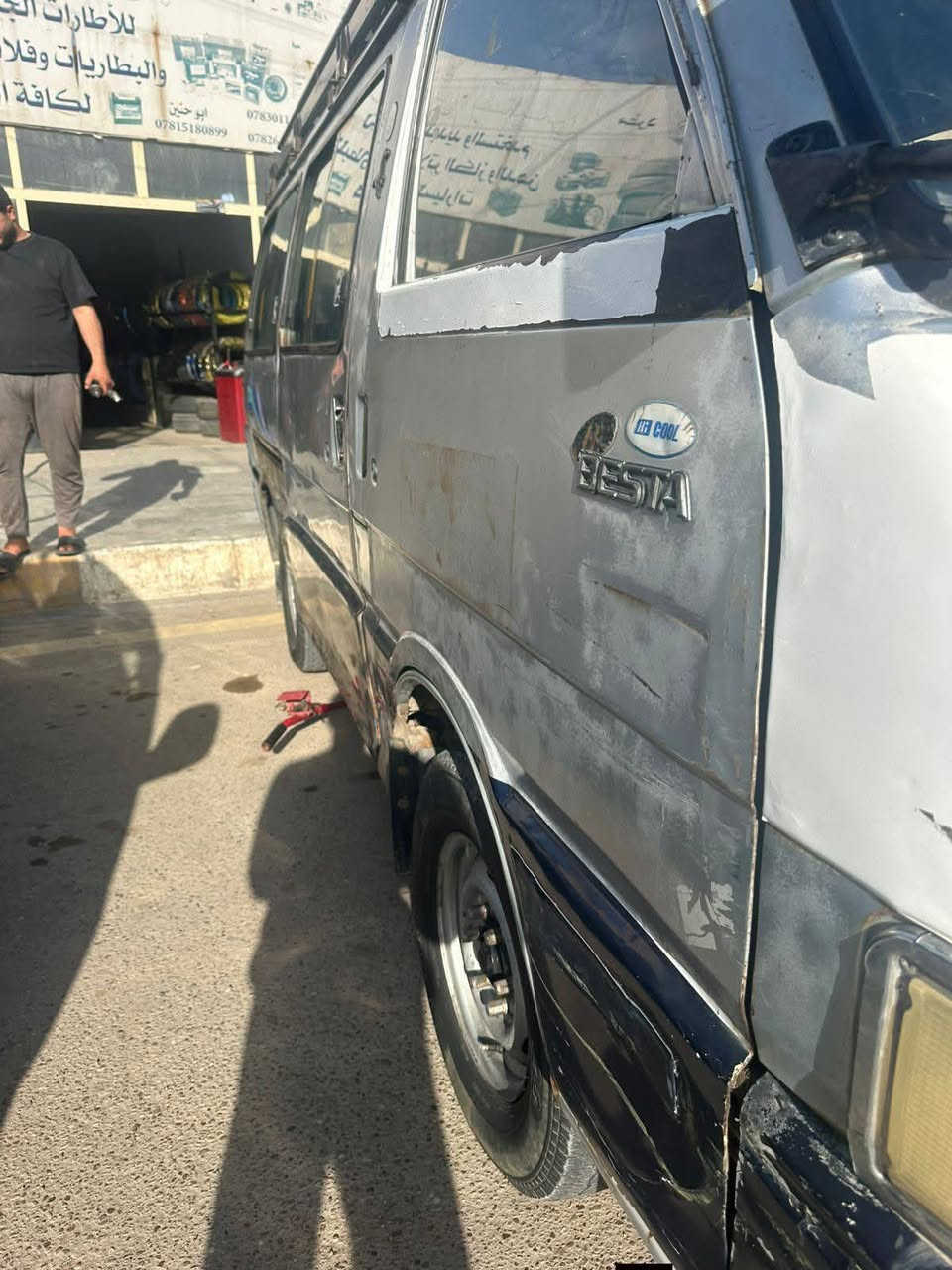 من رخصت الادمن
سلام عليكم كيه بسته 95 رقم نكليزي سنويه اله 28 
مصفره 
سياره كفاله شواصي 4 شركه 
دواخل حلوه ومرتبه
مكينه وكير وكسن شرط 
حداديه تخم تاير كله جديد 
كهربايات كلهه تستغل
المكان صلاح الدين

(خاص مفتوح راسل وجاوبك)

 وبيك خير وتدلل
وسياره صورهه واضحه كلش وتفاصيلها كله ذكرتهه


**إذا كنت صاحب هذا الإعلان وتريد حذفه لأي سبب، رجاءا أرسل رسالة إلى الدعم الفني**