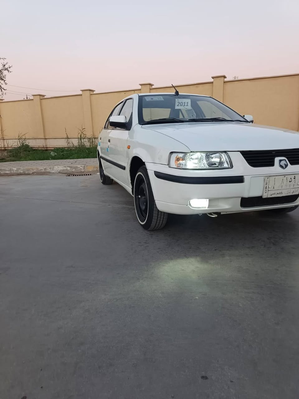 سلام عليكم سمند للبيع مديل 2011 رقم ذي قار سياره جديده مكينه كير حداديه تخم تاير جديد سياره بيه بنيد مبدل لباقي كفاله مكان ناصرية مركزالسعر ٤٥بيه مجال للسفسارعله هاذه رقم ***********.       ***********
