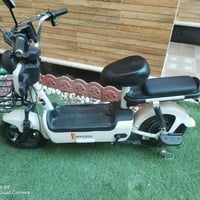 دراجة شحن • بطاريات ضعيفة • نضيفه