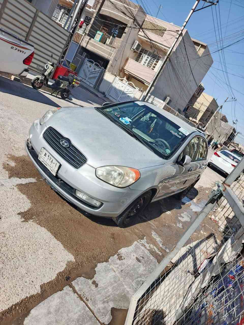 سلام عليكم اكسنت 2010سيارة جديدة بسمي مكفولة من الصبغ والبارد السعر 95 وبيهة مجال  ***********
