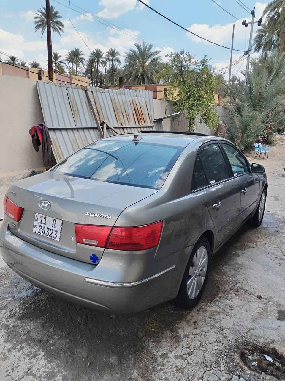 سلام عليكم سوناتا موديل8أمريكي رقم بغداد بسمي مكينه 2400جديده فول موصفات فتحه تحكم ستيرن كشن كهربائي مثبت سرعه فول سياره ويل17تخم تاير أستفسار *********** مكاني
