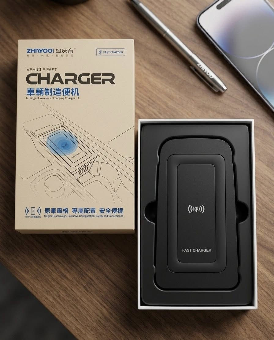 شاحن سيارة لاسلكي مخصص لطرازات فولفو (مثل XC90، XC60، S90، V90، S60، V60). 
نوع المنتج: لوحة شحن لاسلكي سريع للسيارة.
القدرة: يصل إلى 15 واط، أو 10 واط بحسب الموديل.
التوافق: مصمم ليتناسب مع كونسول سيارات فولفو المحددة.
المميزات: شحن سريع وآمن، ويدعم معيار Qi للشحن اللاسلكي

السعر : ١٧ الف.
للاستفسار: ***********
