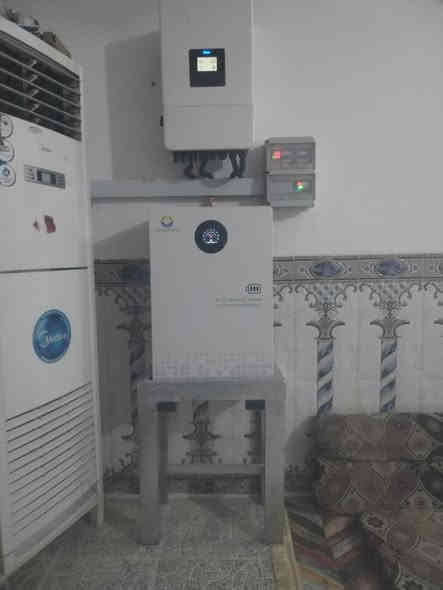 على بركه الله تم تنصيب منظومه طاقه شمسيه في قضاء الصويره حي الغدير بقدرة 20 امبير  ضمان البطاريات والانفيرتر ٥ سنوات استبدال؟

للأستفسار الاتصال على الرقم ***********

العنوان محافظه واسط قضاء الصويره شارع السبيس
لي يحب يسوي يجيني للمكتب
