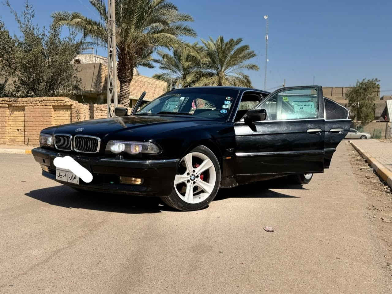 السلام عليكم حبايب قلبي
BMWموديل 1994خفاش 

محدثه 2000بالكامل 

مصبوغه صبغ عاااام لجماليه اثر جراد وشخوط شرط لا حادث ولا كص كفااااله 

رقم اربيل تريد تحويل جاهز تريد وكاله جاهز 

مكينه 8/730اصل 

كير محرك كفاااااااله عامه 

سياره خير من الله كل نقص مابيه 

تخم تاير البارحه شاده شرط 

منضومه زنون بالكامل 

رماش لايت نهاري 

بلوجكتر زنون 

غرفه بالكامل جديده 

مكان السياره ديوانيه مركز المدينه 

السعر 65 وبيه مجال وخادم لطيبين 

متوفر خط وات ساب 

***********

